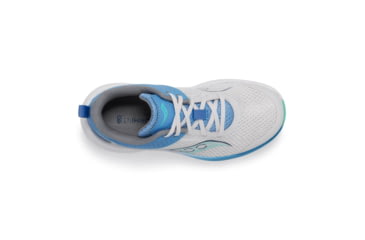 Image of Saucony Kinvara 14 LTT Sneakers - Kids, Grey/Blue, 11.5, Medium, SK167460-M-11.5