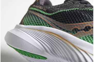 Image of Saucony Kinvara 14 Shoes - Mens, Black/Green, 14, Medium, S20823-18-001-M-14