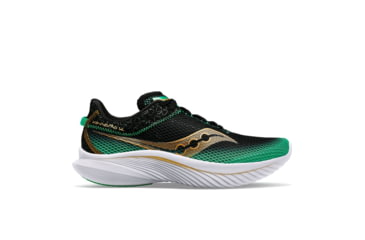 Image of Saucony Kinvara 14 Shoes - Mens, Black/Green, 14, Medium, S20823-18-001-M-14