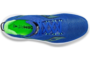 Image of Saucony Kinvara 14 Shoes - Mens, Superblue/Slime, 8, Medium, S20823-33-400-M-8