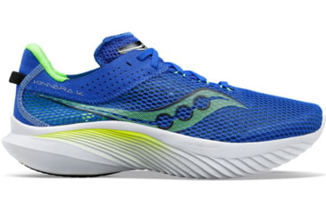 Image of Saucony Kinvara 14 Shoes - Mens, Superblue/Slime, 8, Medium, S20823-33-400-M-8