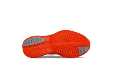 Image of Saucony Kinvara 14 Shoes - Womens, White/Infrared, 9.5, Medium, S10823-122-100-M-9.5