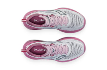 Image of Saucony Omni 22 Shoes - Womens, Cloud/Orchid, 10.5, Medium, S10926-105-020-M-10.5