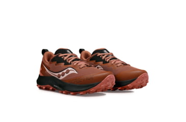 Image of Saucony Peregrine 14 GTX Trail Shoes - Womens, Clove/Black, 9.5, Medium, S10918-120-225-M-9.5