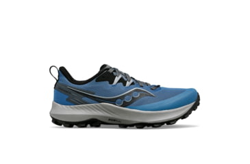 Image of Saucony Peregrine 14 Trail Shoes - Womens, Astro/Carbon, 6, Medium, S10916-101-400-M-6