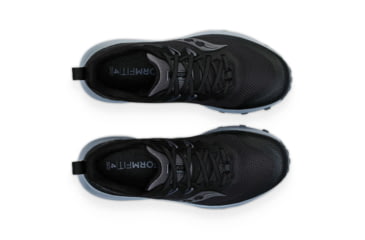 Image of Saucony Peregrine 14 Trail Shoes - Womens, Black/Carbon, 6, Medium, S10916-100-001-M-6
