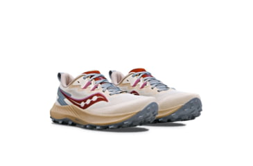 Image of Saucony Peregrine 14 Trail Shoes - Womens, Dew/Orchid, 6, Medium, S10916-105-236-M-6