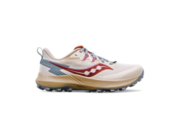 Image of Saucony Peregrine 14 Trail Shoes - Womens, Dew/Orchid, 6, Medium, S10916-105-236-M-6