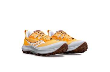 Image of Saucony Peregrine 14 Trail Shoes - Womens, Flax/Clove, 6.5, Medium, S10916-121-700-M-6.5