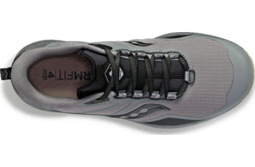 Image of Saucony Peregrine Ice+ 3 Trail Shoes - Mens, Gravel/Black, 8, Medium, S20791-30-030-M-8
