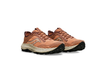 Image of Saucony Peregrine RFG Trail Shoes - Womens, Clove/Cacao, 7, Medium, S10869-138-225-M-7