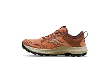 Image of Saucony Peregrine RFG Trail Shoes - Womens, Clove/Cacao, 7, Medium, S10869-138-225-M-7