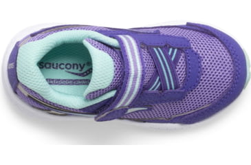 Image of Saucony Ride 10 JR Sneakers - Kids, Purple, 6, Extra Wide, SL166287-XW-60