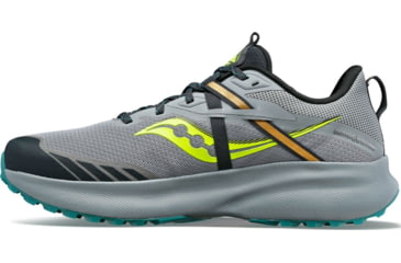 Image of Saucony Ride 15 TR Trail Shoes - Mens, Fossil/Citron, 10, Medium, S20775-15-020-M-10
