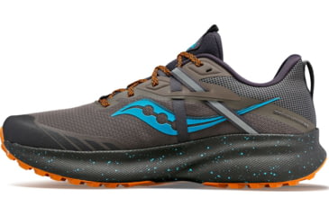 Image of Saucony Ride 15 TR Trail Shoes - Mens, Pewter/Agave, 10, Medium, S20775-25-074-M-10
