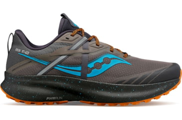 Image of Saucony Ride 15 TR Trail Shoes - Mens, Pewter/Agave, 10, Medium, S20775-25-074-M-10