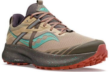 Image of Saucony Ride 15 TR Trail Shoes - Womens, Desert/Sprig, 8.5, Medium, S10775-25-200-M-8.5