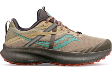 Image of Saucony Ride 15 TR Trail Shoes - Womens, Desert/Sprig, 8.5, Medium, S10775-25-200-M-8.5