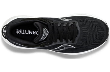 Image of Saucony Triumph 21 Shoes - Mens, Black/White, 7, Medium, S20881-10-001-M-7