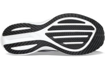 Image of Saucony Triumph 21 Shoes - Mens, Black/White, 7, Medium, S20881-10-001-M-7