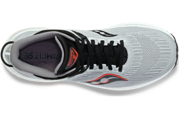 Image of Saucony Triumph 21 Shoes - Mens, Concrete/Black, 15, Medium, S20881-30-020-M-15