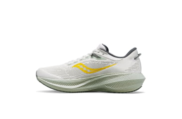 Image of Saucony Triumph 21 Shoes - Mens, Fog/Bough, 10, Medium, S20881-111-026-M-10
