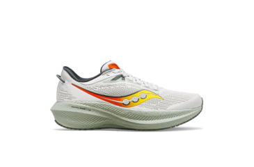 Image of Saucony Triumph 21 Shoes - Mens, Fog/Bough, 10, Medium, S20881-111-026-M-10