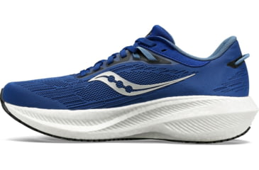 Image of Saucony Triumph 21 Shoes - Mens, Indigo/Black, 11.5, Medium, S20881-21-400-M-11.5