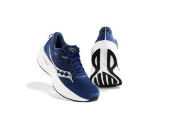 Image of Saucony Triumph 21 Shoes - Mens, Indigo/Black, 11.5, Medium, S20881-21-400-M-11.5