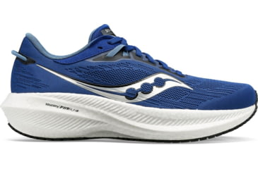 Image of Saucony Triumph 21 Shoes - Mens, Indigo/Black, 11.5, Medium, S20881-21-400-M-11.5