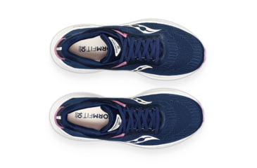 Image of Saucony Triumph 21 Shoes - Womens, Navy/Orchid, 5.5, Medium, S10881-105-410-M-5.5
