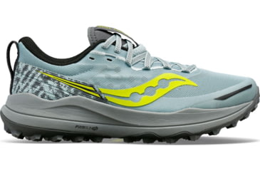 Image of Saucony Xodus Ultra 2 Trail Shoes - Womens, Glacier/Ink, 8, Medium, S10843-30-400-M-8