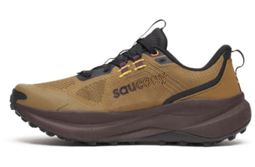 Image of Saucony Xodus Ultra 4 - Mens, Kodiak/Wine, 12.5, S21032-245-M-12.5