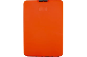 Image of Saunders Slimmate A4 Storage Clipboard, Hi-Vis Orange, 00579
