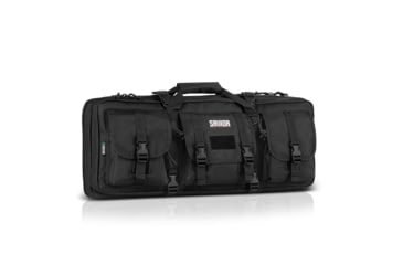 Image of Savior Equipment American Classic Double Rifle Case, Black, 27.5in L x 12in H, RB-2812DG-V1-BK