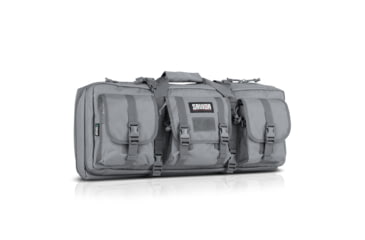 Image of Savior Equipment American Classic Double Rifle Case, Grey, 31.5in L x 12in H, RB-3212DG-V1-GS