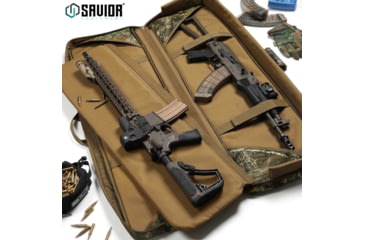 Image of Savior Equipment American Classic Double Rifle Case, Realtree Edge, 35in L x 12in H, RB-3612DG-V1-EDGE