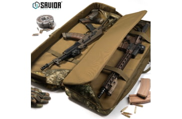 Image of Savior Equipment American Classic Double Rifle Case, Realtree Edge, 45in L x 12in H, RB-4612DG-V1-EDGE