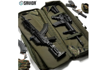 Image of Savior Equipment American Classic Double Rifle Case, Tiger Stripe, 35in L x 12in H, RB-3612DG-V1-TIGR