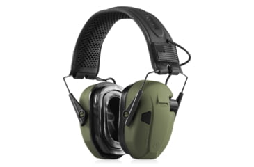 Image of Savior Equipment Apollo Electronic Sound Suppressor, OD Green, Collapsed: 5.5 x 5.5 x 4, EM-APOLLO-OG