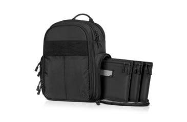 Image of Savior Equipment Compact S.E.M.A Pistol Backpack, 3 Gun, Obsidian Black, BP-CPSEMA-WS-BK