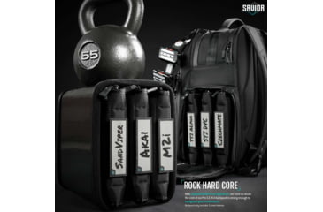 Image of Savior Equipment PRO S.E.M.A Competition Backpack, Black, BP-SEMAXL-PRO-BK