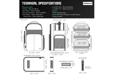 Image of Savior Equipment PRO S.E.M.A Competition Backpack, OD Green, 16 x 21 x11, BP-SEMAXL-PRO-OG
