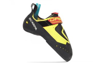 Image of Scarpa Drago Climbing Shoes - Mens, Yellow, Medium, 34.5, 70017/000-Yel-34.5