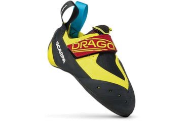 Image of Scarpa Drago Kid Climbing Shoes - Youth, Yellow, 31, 70047/003-Yel-31