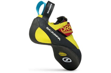 Image of Scarpa Drago Kid Climbing Shoes - Youth, Yellow, 31, 70047/003-Yel-31