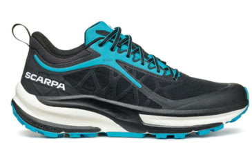 Image of Scarpa Golden Gate ATR GTX Shoes - Mens, Black/Azure, 42.5, 33076/201-BlkAzr-42.5