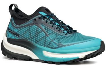 Image of Scarpa Golden Gate ATR Trailrunning Shoes - Mens, Azure/Black, 45, 33076/351-AzrBlk-45