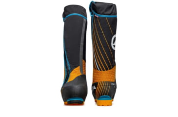 Image of Scarpa Phantom 8000L HD Shoes, Black/Bright Orange, 44, 87401L/500-BlkBorg-44