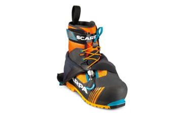 Image of Scarpa Phantom 8000L HD Shoes, Black/Bright Orange, 44, 87401L/500-BlkBorg-44
